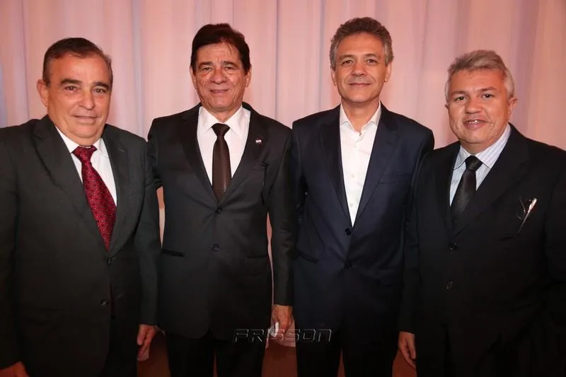 Cláudio Targino, Elias do Carmo, Vilmar Pereira e Ricardo Correa