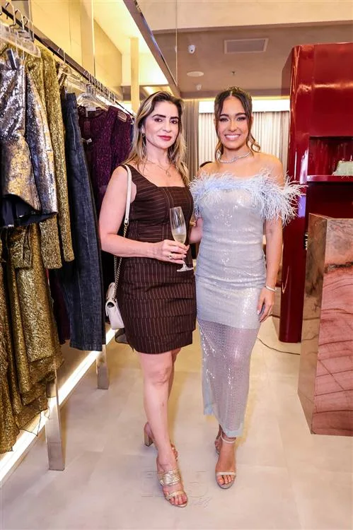 Derlange Maia e Theresa Montenegro