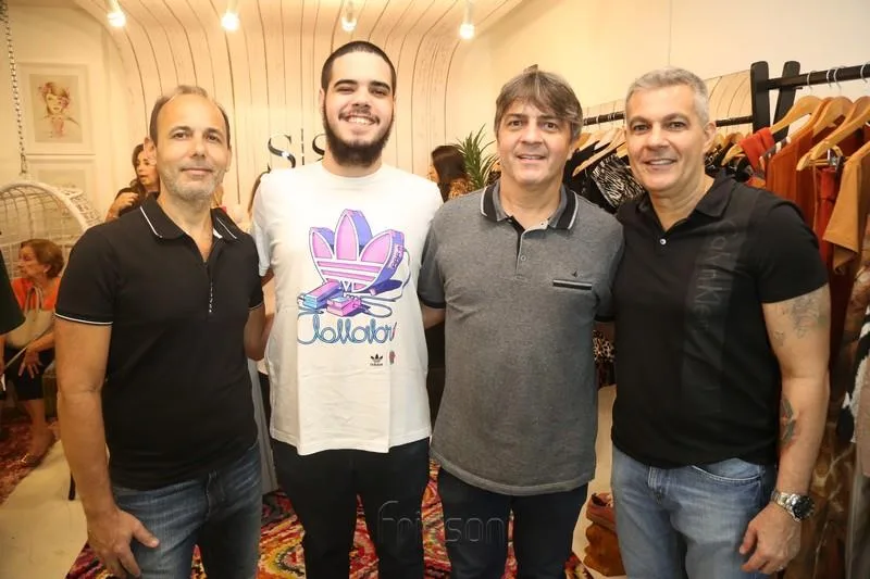 Glauber Cavalcante, Rômulo Filho, Rômulo Férrer e Marcelo Pontes