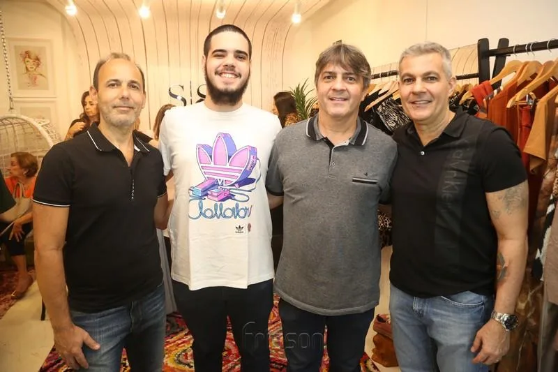 Glauber Cavalcante, Rômulo Filho, Rômulo Férrer e Marcelo Pontes