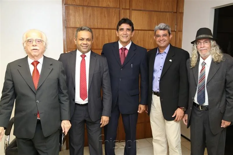 Cid Carvalho, Evaldo Costa, Carlos Pontes, Ricardo Sousa e Ronaldo Salgado