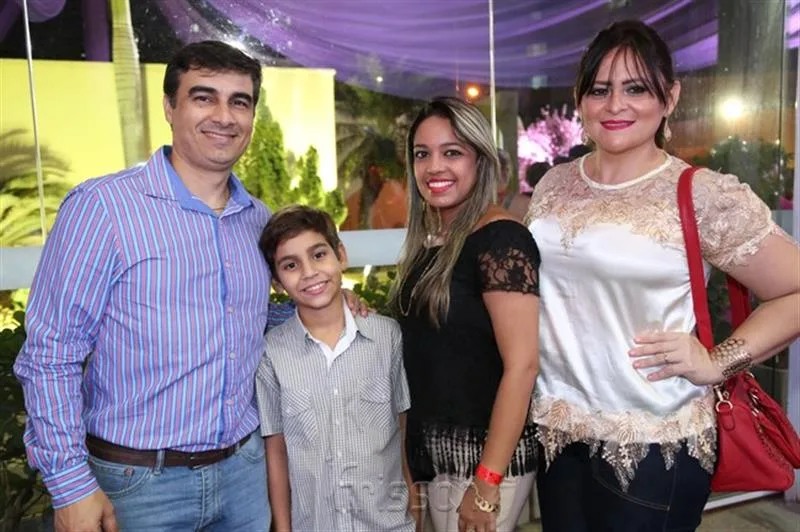 Carlos Aguiar, Carlos Filho, Camila Monteiro e Dayane Oliveira