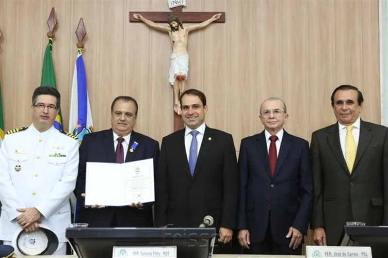Comandante Salema, Max Câmara, Salmito Filho, Chico Aguiar e Gaudêncio Lucena