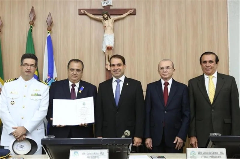 Comandante Salema, Max Câmara, Salmito Filho, Chico Aguiar e Gaudêncio Lucena