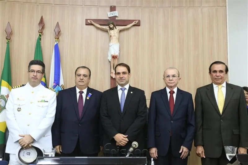 Comandante Salema, Max Câmara, Salmito Filho, Chico Aguiar e Gaudêncio Lucena