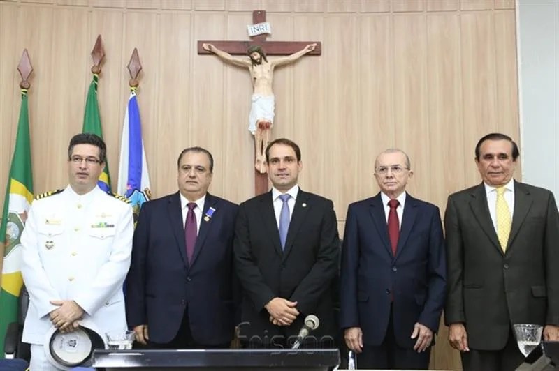Comandante Salema, Max Câmara, Salmito Filho, Chico Aguiar e Gaudêncio Lucena