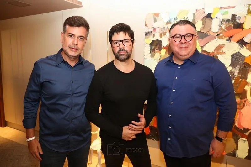 Alexandre Pereira, Maximiliano Crovato e André Monte