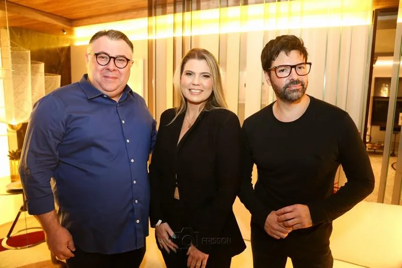 André Monte, Liliane Meira e Maximiliano Crovato
