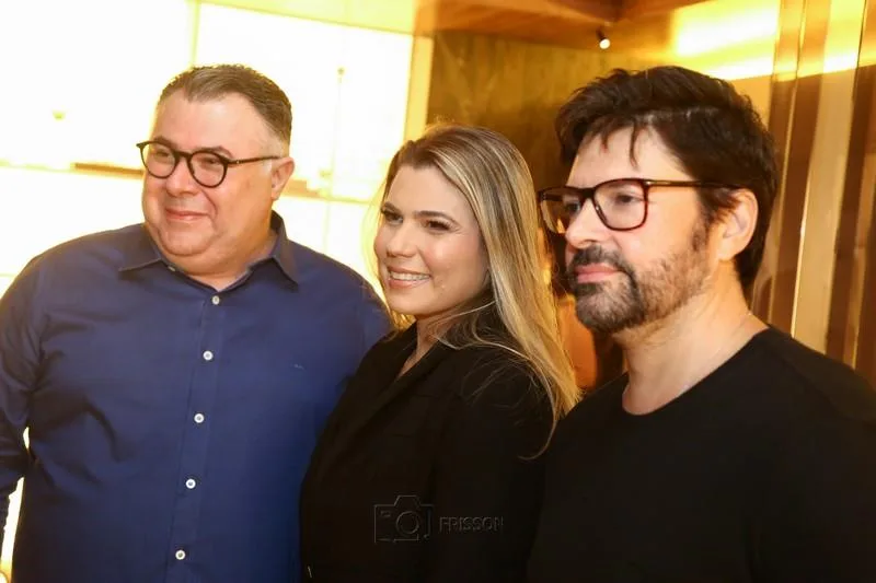 André Monte, Liliane Meira e Maximiliano Crovato