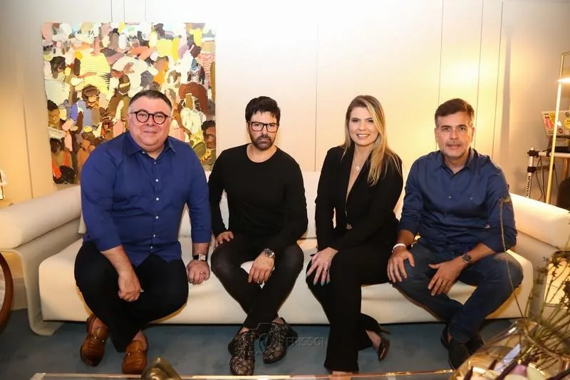 André Monte, Maximiliano Crovato, Liliane Meira e Alexandre Pereira