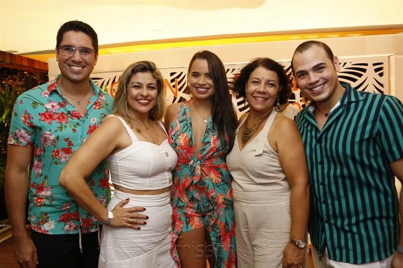 Almir Gadelha,Carla Soraya, Barbara Sena, Cida Parente e Pristze