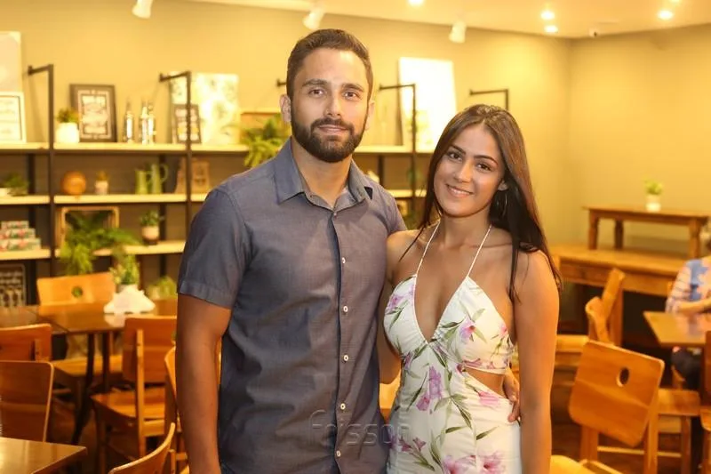 Cleiton Sabóia e Jéssica Marques