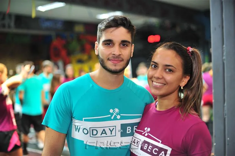 André Rodrigues e Larissa Barbosa