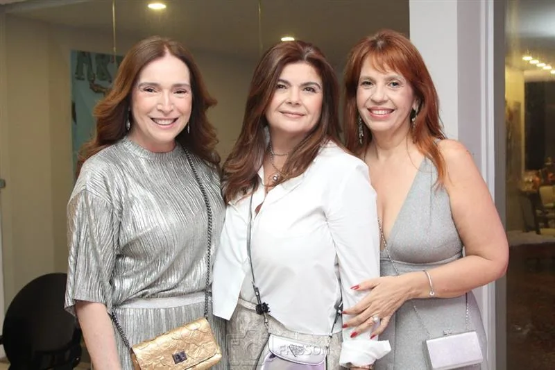 Adriana Teixeira, Nadir Lima e Giovanna Adjafre