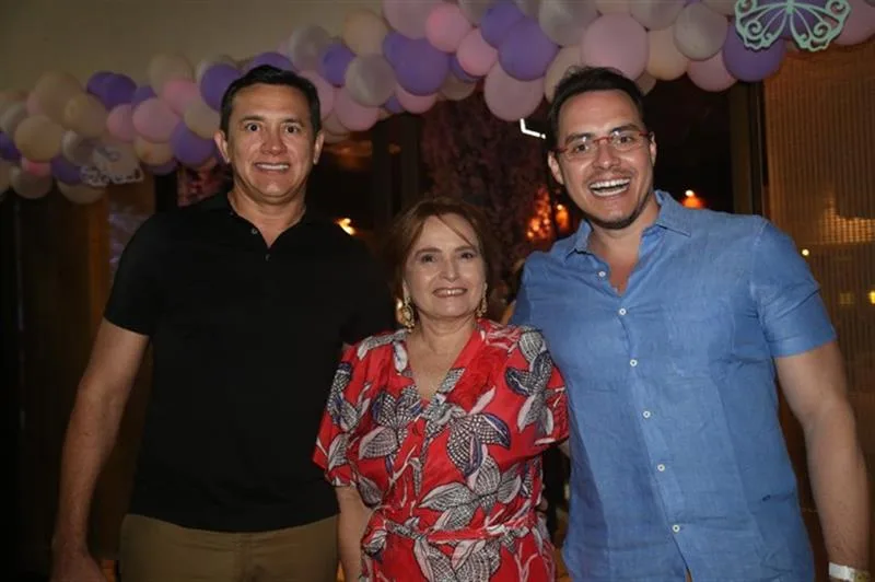 Andrade Mendonça, Lucia Freitas e Francisco Campelo