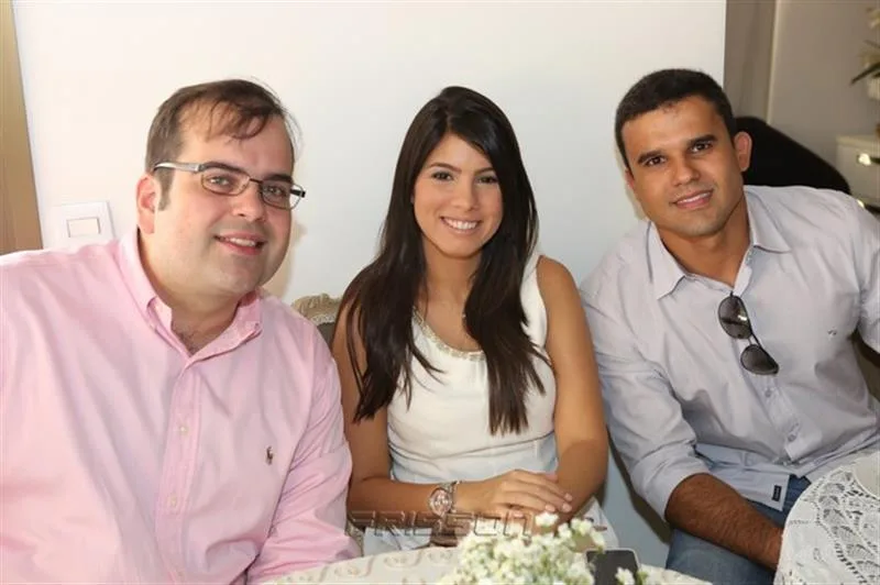 Cláudio Braga, Natália Weyne e Germano Braga