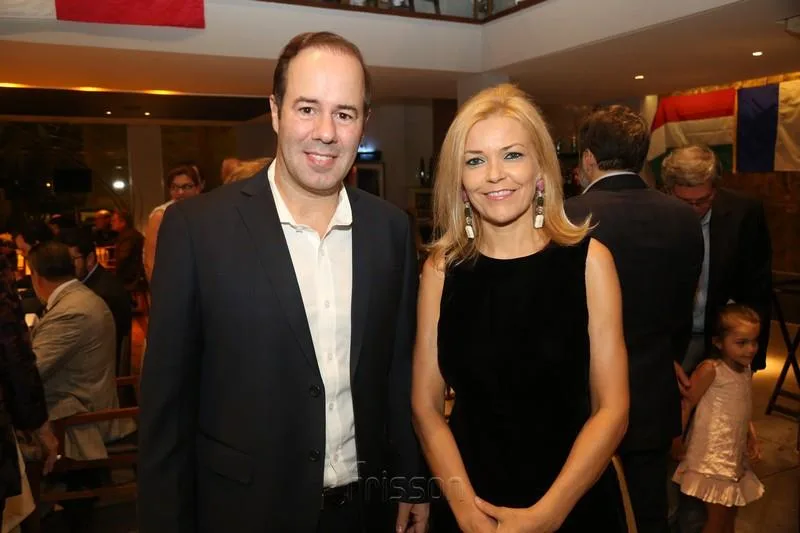 César Ribeiro e Cristina Pedroso