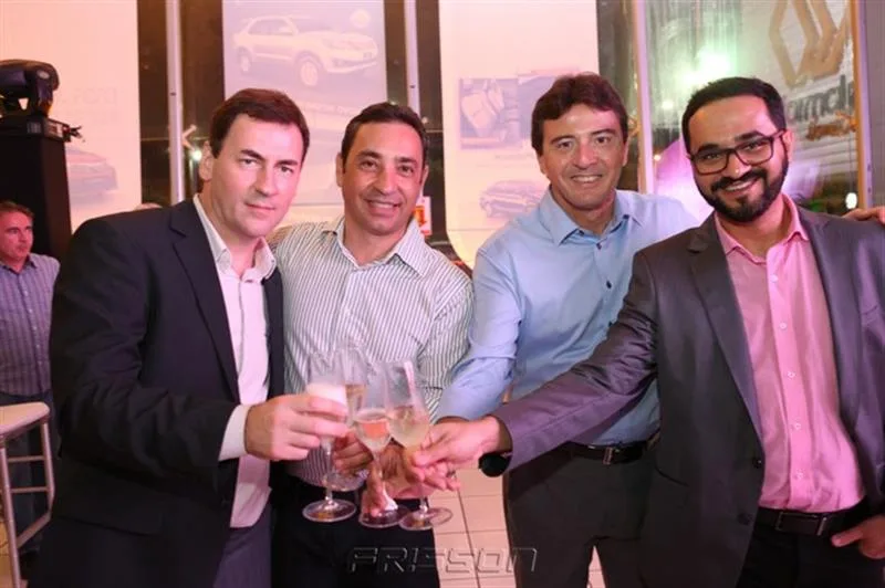 Fabio Sousa, Ronaldo Munhoz, Luis Teixeira e José Ricardo Gomes