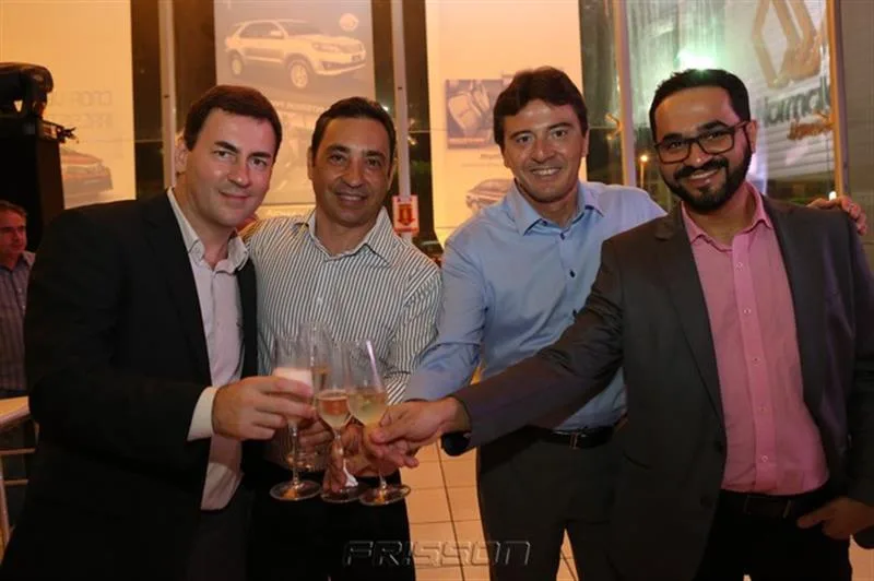 Fabio Sousa, Ronaldo Munhoz, Luis Teixeira e José Ricardo Gomes