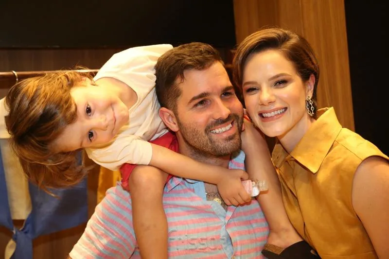 Bento, Felipe e Paulinha Rocha