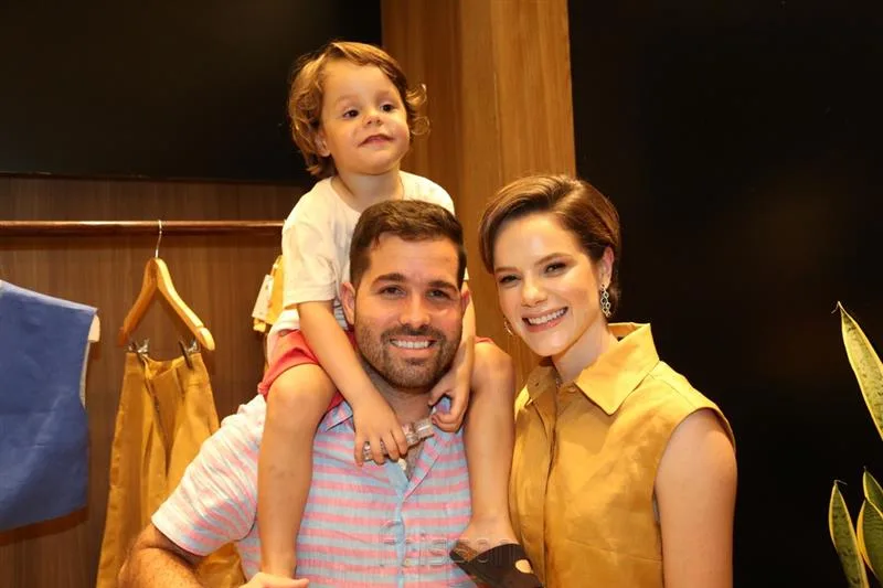Bento, Felipe e Paulinha Rocha