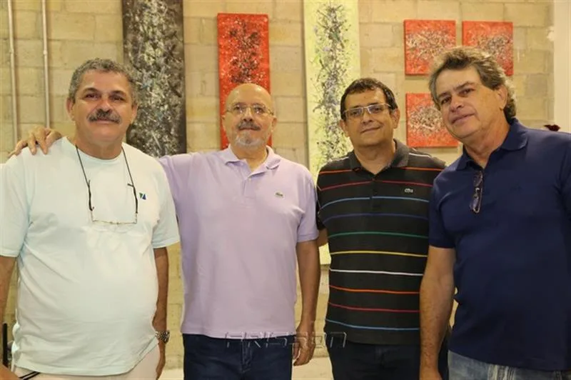 Cláudio César Marques, José Mesquita, José Guedes e César Fiúza