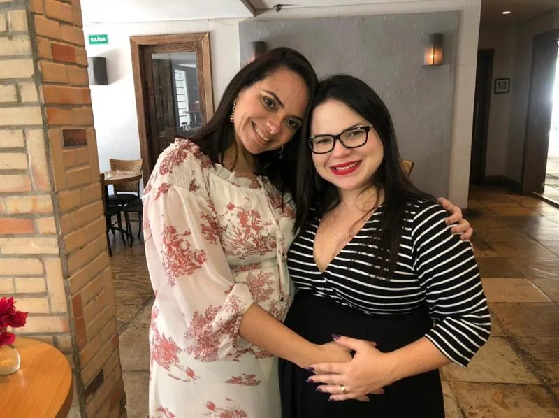 Claudinha Pinheiro e Aline Alencar