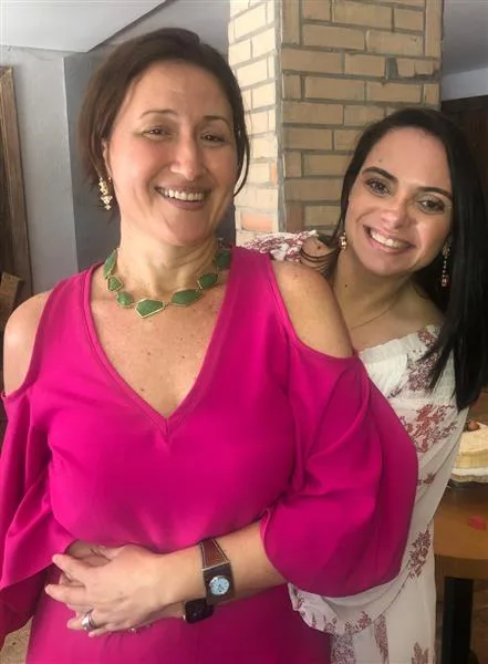 Lú Freitas e Claudinha Pinheiro