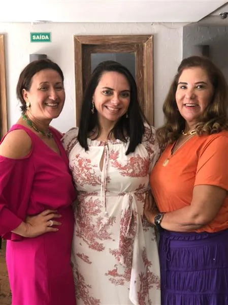 Lú Freitas, Claudinha Pinheiro e Jória Araripe