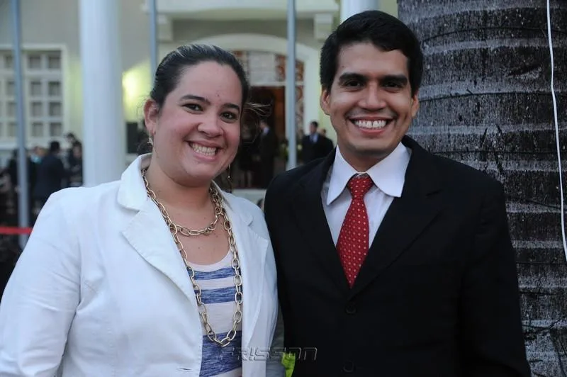 Eduarda Souza e Fabio Alves