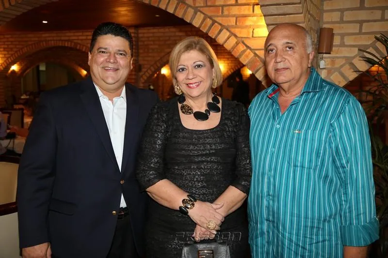 Colombo Cialdini, Priscila Cavalcanti e Epitácio Vasconcelos