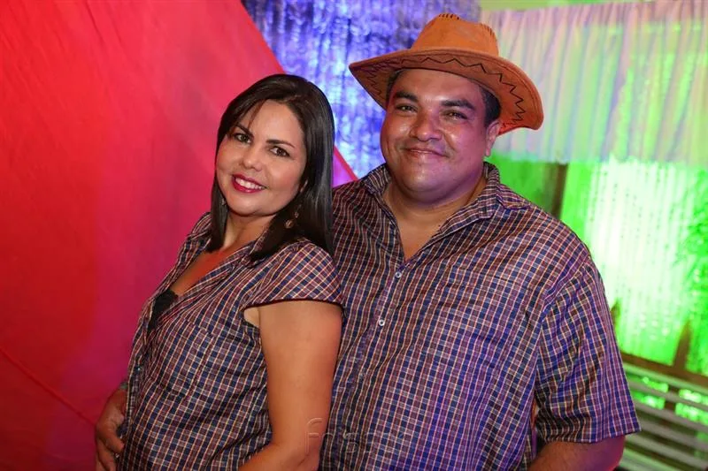 Aline Pereira e Rubens Filho
