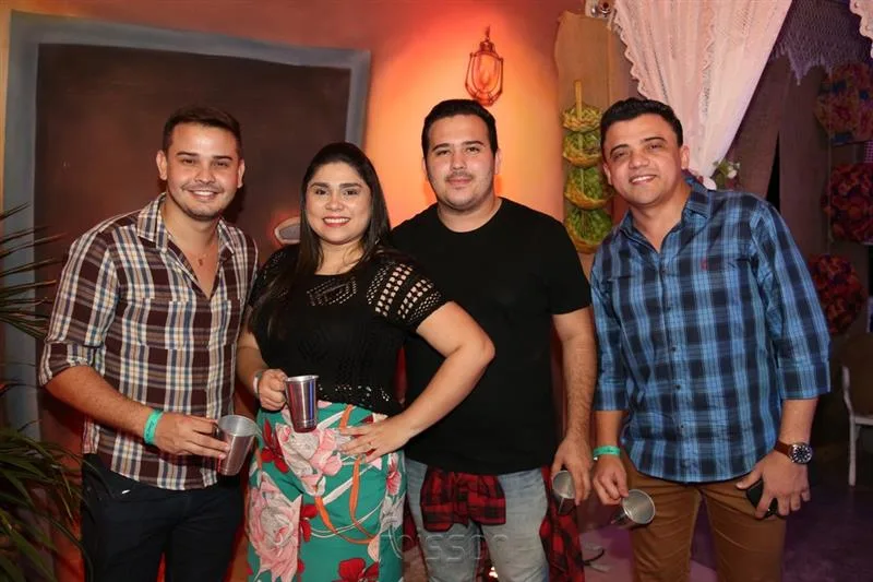 Alison Albuquerque, Catharina Lima, Junior Alves e João Vieira