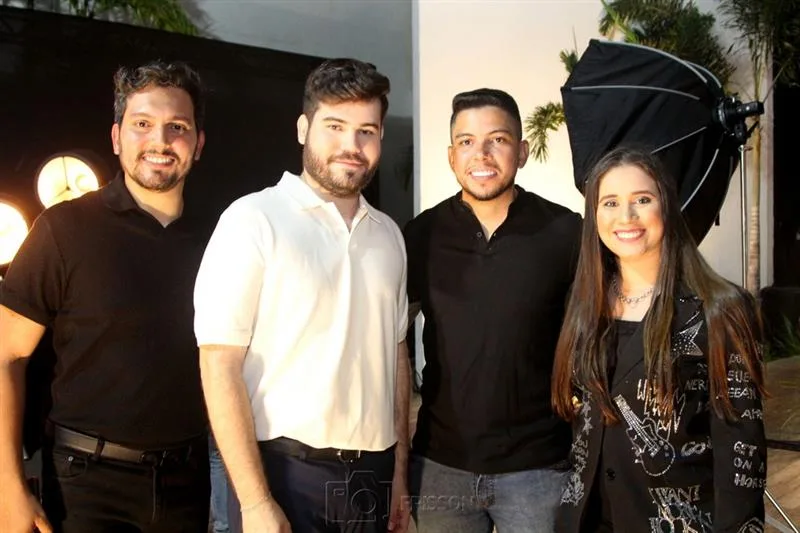Diego Calado, Gabriel Mesquita, José Neto e Debora Mariano
