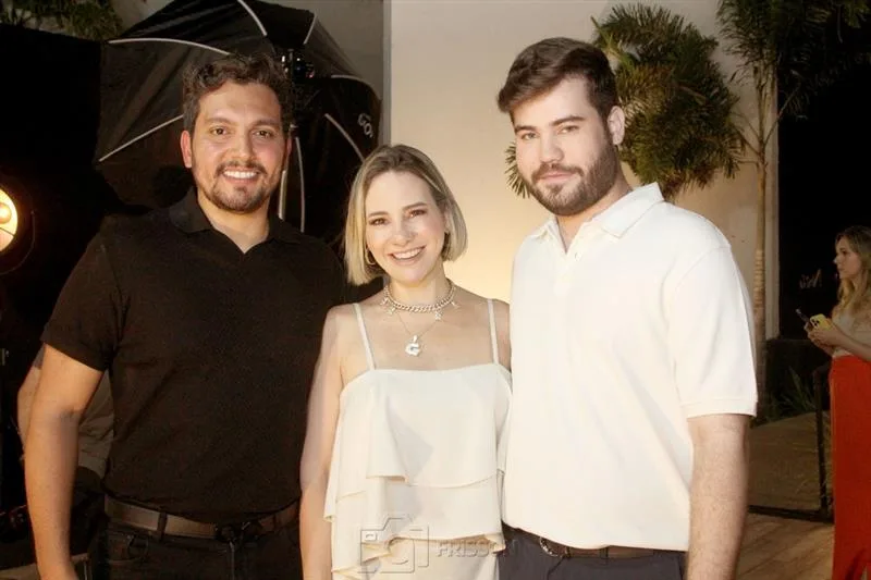 Diego Calado, Gaída Dias e Gabriel Mesquita