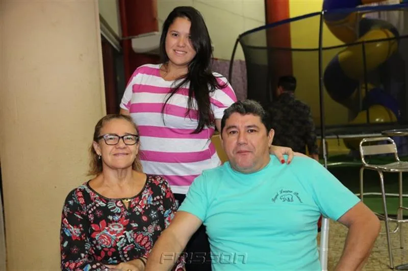 elta Xavier, Danielle e Francisco Xavier