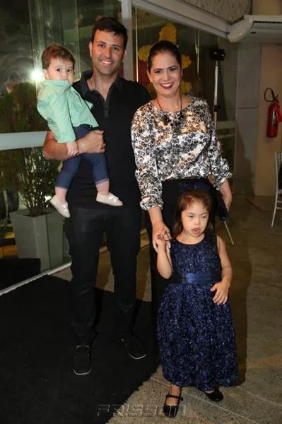 Davi, Fernando Oliva, Diva Silveira e Maria Eduarda