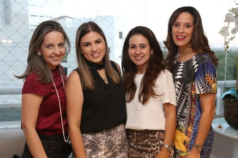 Aline Amorim, Ticiana Ximenes, Claudiana Loureiro e Rebeca Sousa