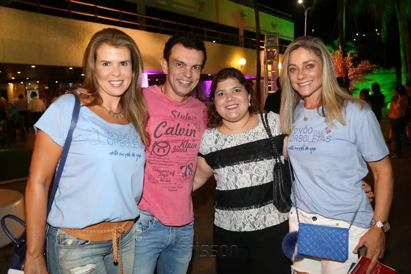 Alexandre e Fred Pinto, Gisela Vieira e Célia Magalhães