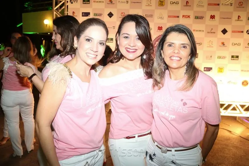 Ana Caroline, Ieda Prata e Milene Bezerra