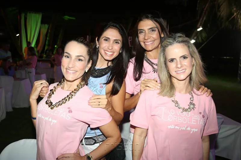 Bianca Meneleu, Andréa Canali, Rebecca Albuquerque e Giedra Alfredo