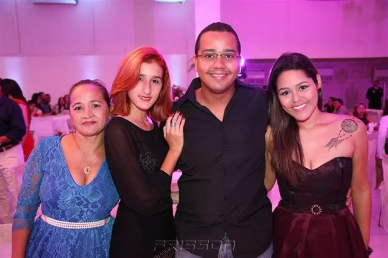 Ana Lucia, Vitoria Melo, Luis Eduardo Cruz e Thaynara Siqueira