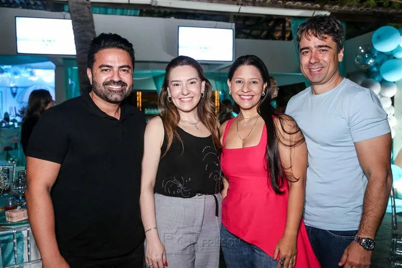 Bruno Almeida, Nicolle Mattos, Tereza Cristina e Vitto Bitencourt