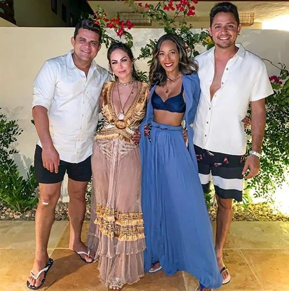 Isaías, Jamile Lima, Tami Cunha e Phelipe Esteves