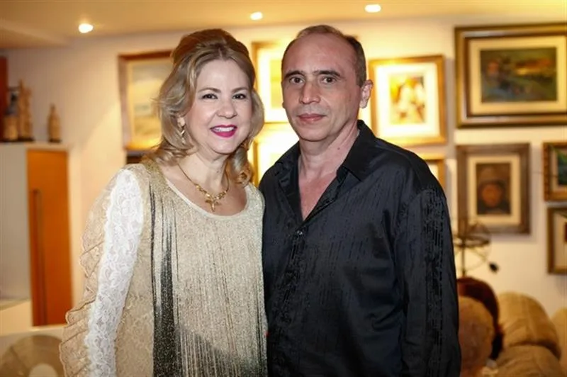 Alexandrina e Márcio Aguiar