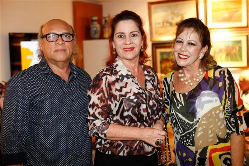 Amaro Penna, Lilian Quinderé e Rosinha Gomes