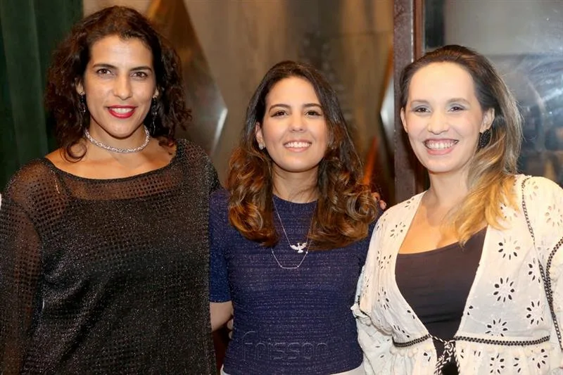 Andrea Cardoso, Marcela Abreu e Priscila Veras