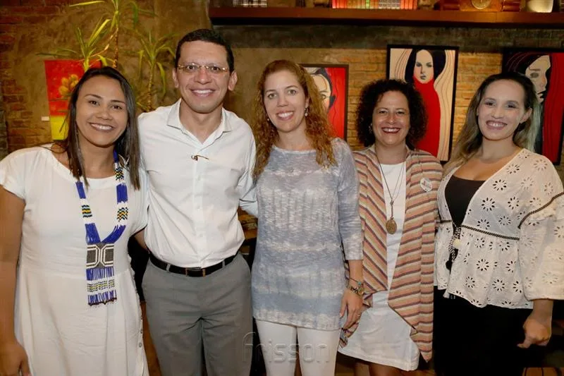 Nathalia Martins, Renato Lima, Ticiana Rolim, Liana Fengold e Priscila Veras