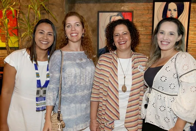 Nathalia Martins, Ticiana Rolim, Liana Fengold e Priscila Veras