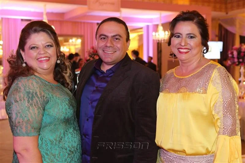 Alessandra, Érlon Filgueiras e Guirlanda Lima